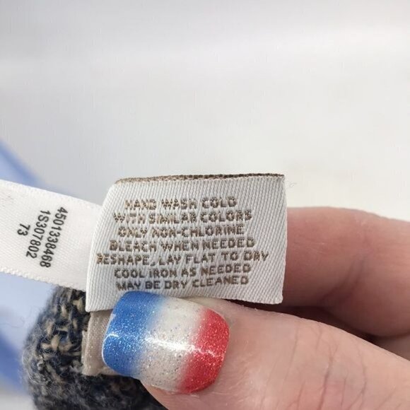 Chico's silver sequin asymmetrical zip jacket ladies size 8 - Picture 6 of 7